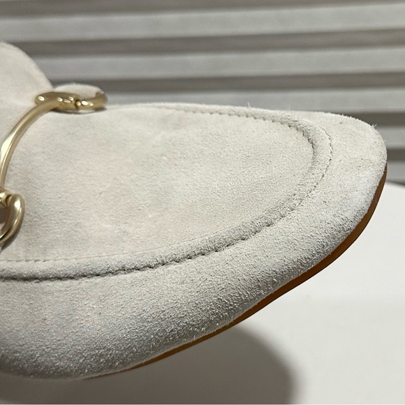 🌸BORN🌸 Size: Lareina Cream Suede Mule 11M - Picture 12 of 14